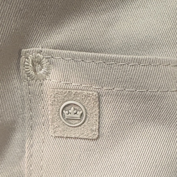Peter Millar Crown Sport Performance 5-Pocket Golf Pants Khaki Tan Men's 35x30 - Picture 7 of 10